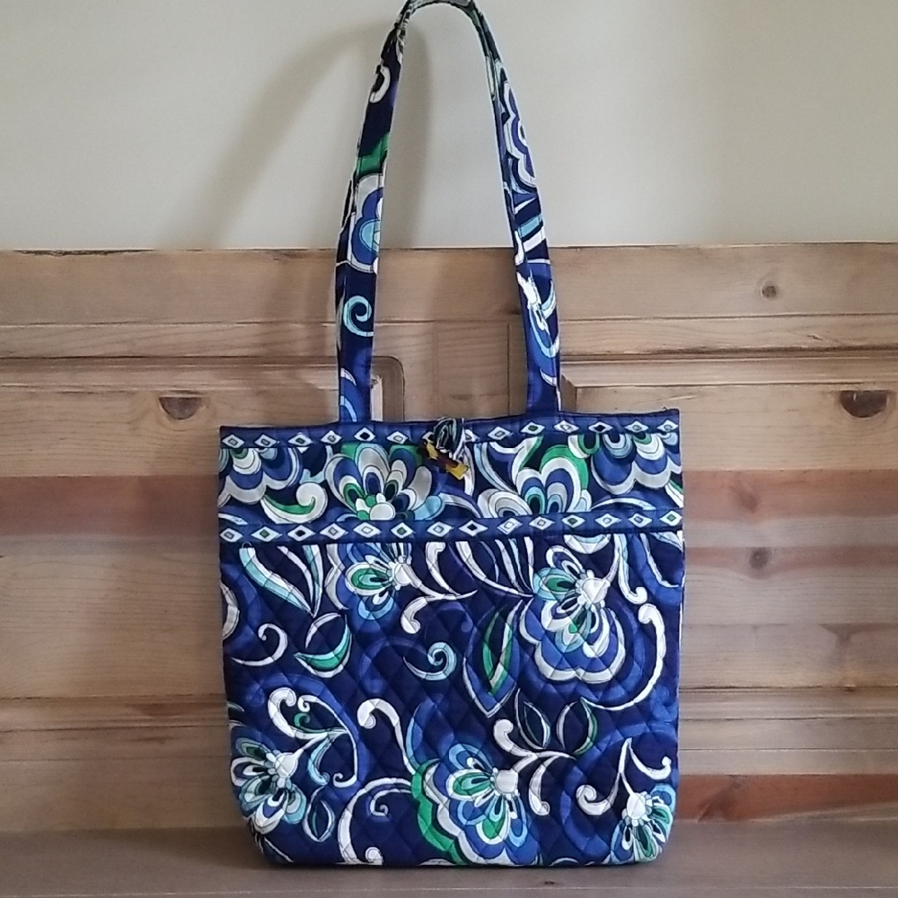 Vera Bradley Mediterranean Blue Tote